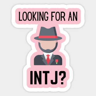 Looking for an INTJ? Sticker